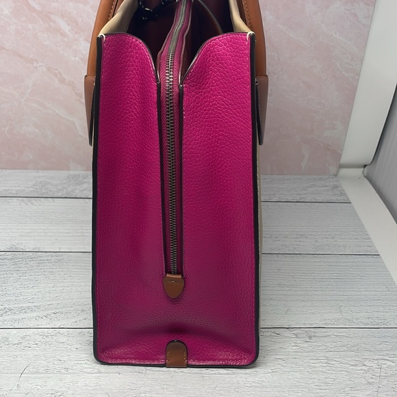 Coach Cashin Carry Tote 29 In Colorblock A13 - Picture 4 of 10